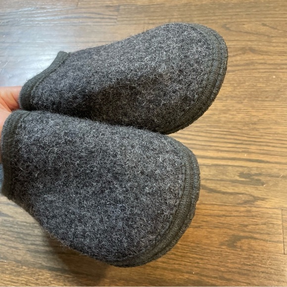 LE KAPMOZ Organic Merino Wool Warm Slip On House Slippers Breathable Clog - Picture 10 of 14